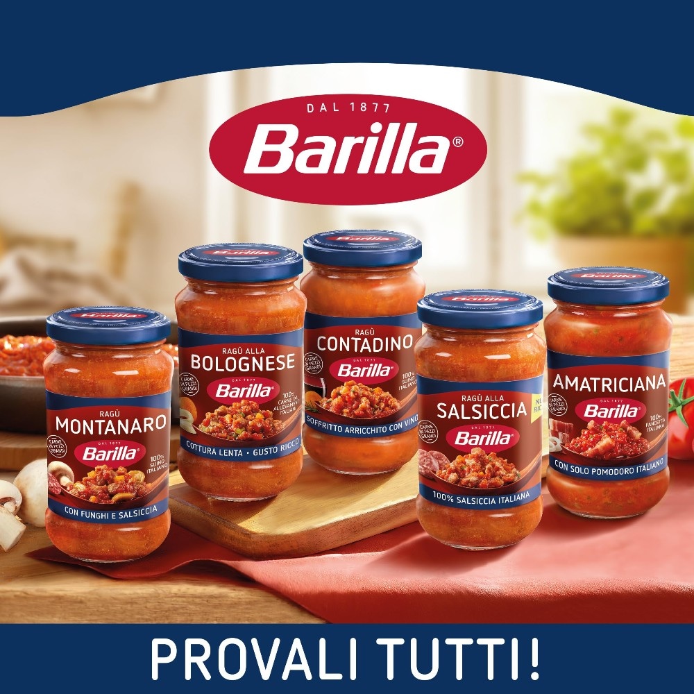 Barilla sughi gusti assortiti 300 g in offerta da Iper La grande i