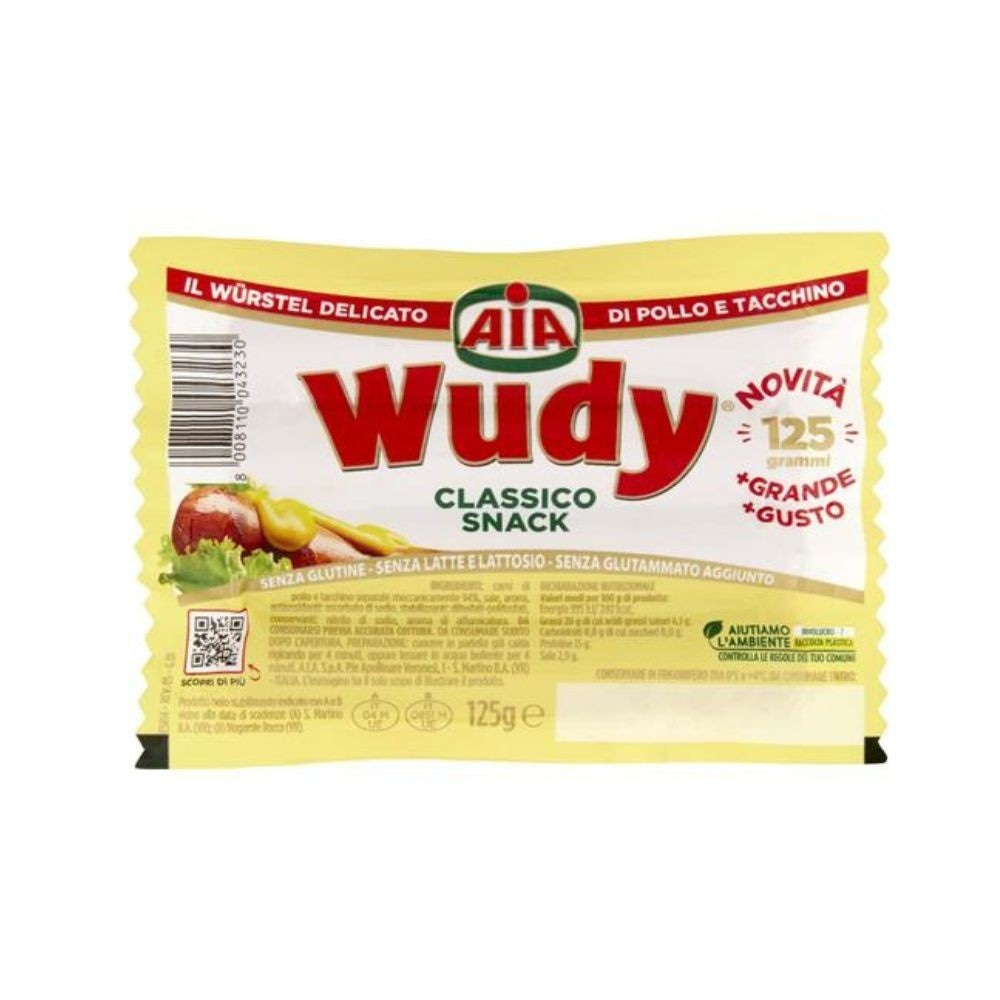 Wudy Classico g 125 AIA - Offerta nel negozio Bennet
