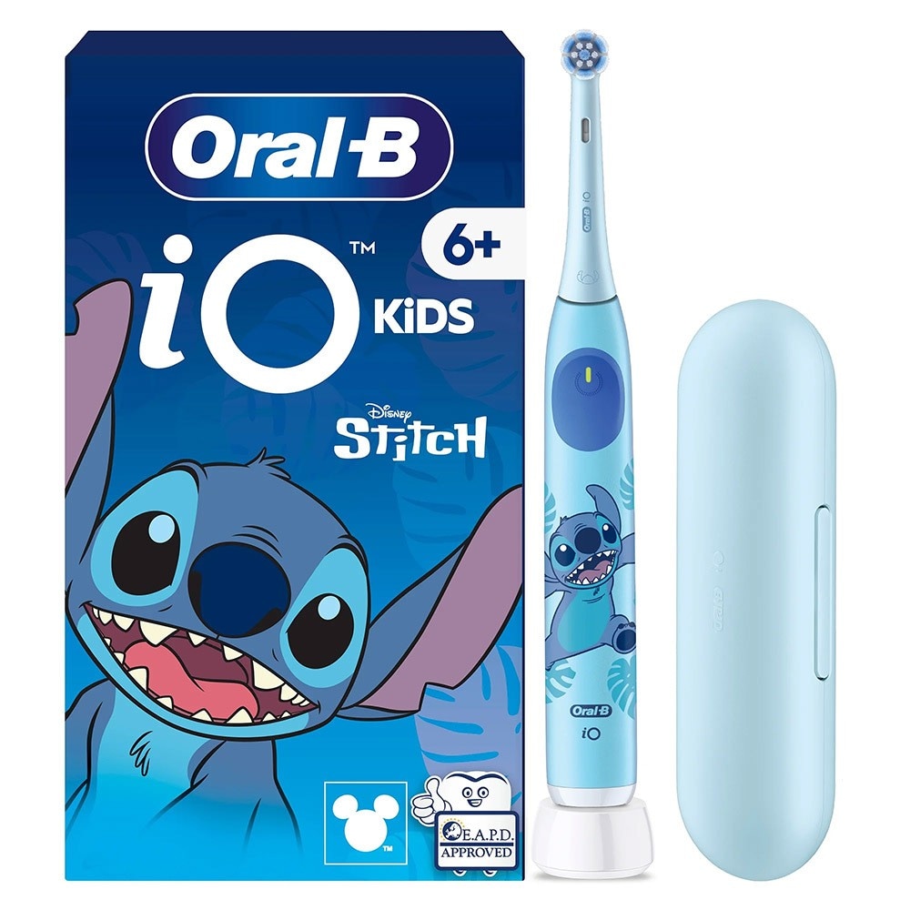 Oral-B iO Kids Stitch spazzolino elettrico + travel case in offerta da Comet