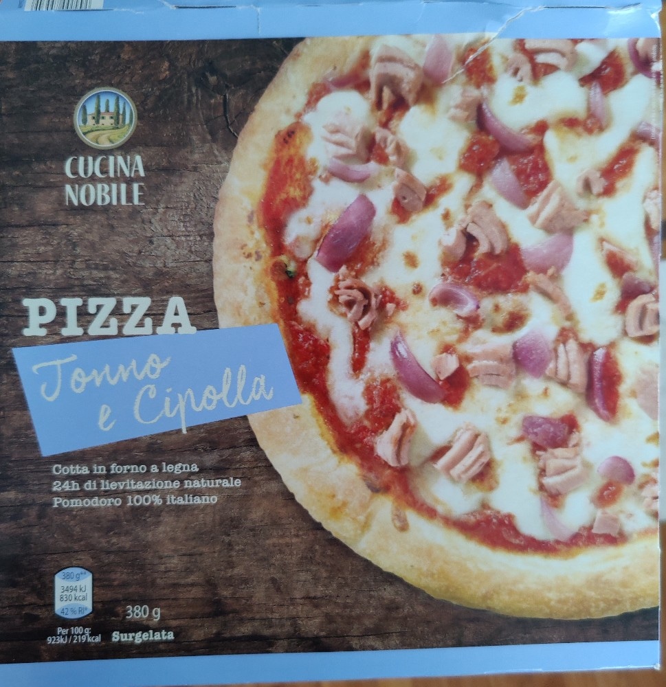 Pizza tonno e cipolla 380 g Cucina Nobile - Offerta nel negozio ALDI