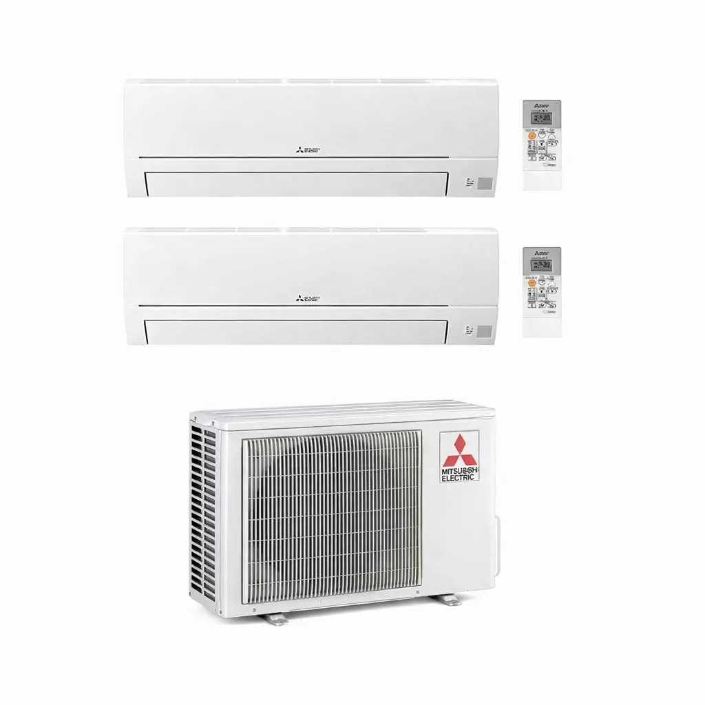 Mitsubishi Electric climatizzatore dualsplit MXZ2HA40VFEI2535DWVF kit serie Smart DW (variante TRIAL) 9.000 + 12.000 BTU in offerta da Expert