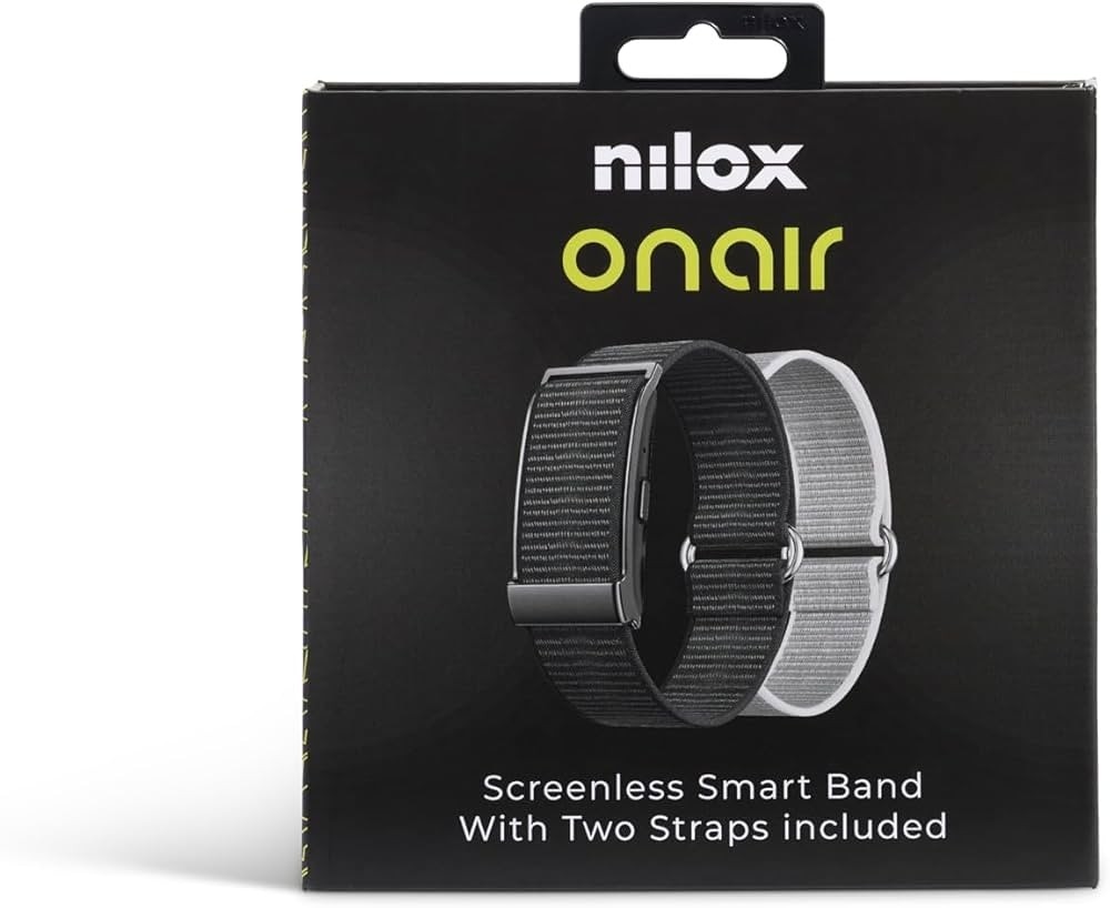 Nilox braccialetto fitness senza schermo Screenless Smart Band Fitness NXSWONAIR in offerta da Euronics