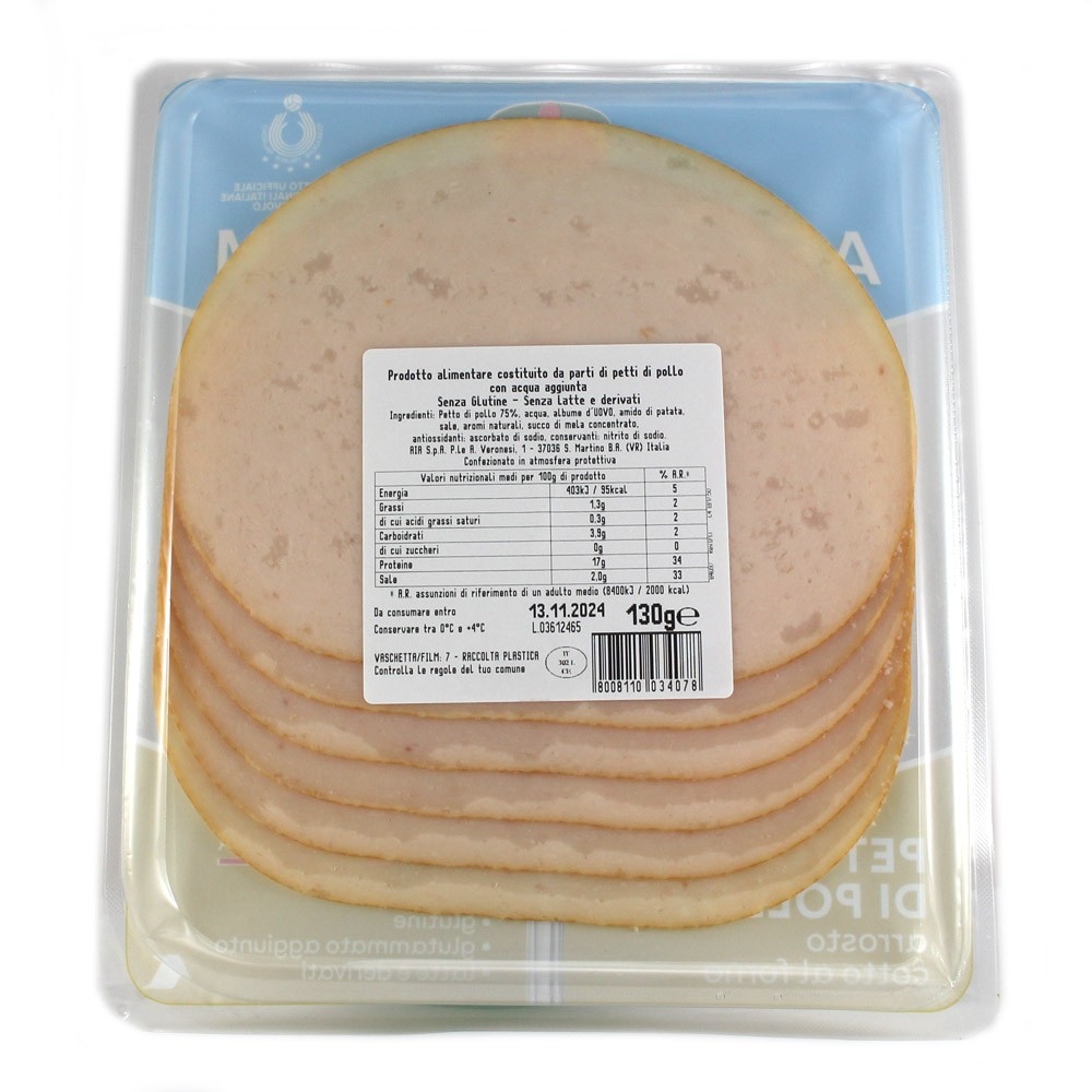 Petto di Pollo al Forno Aequilibrium 130 g AIA in offerta da Carrefour