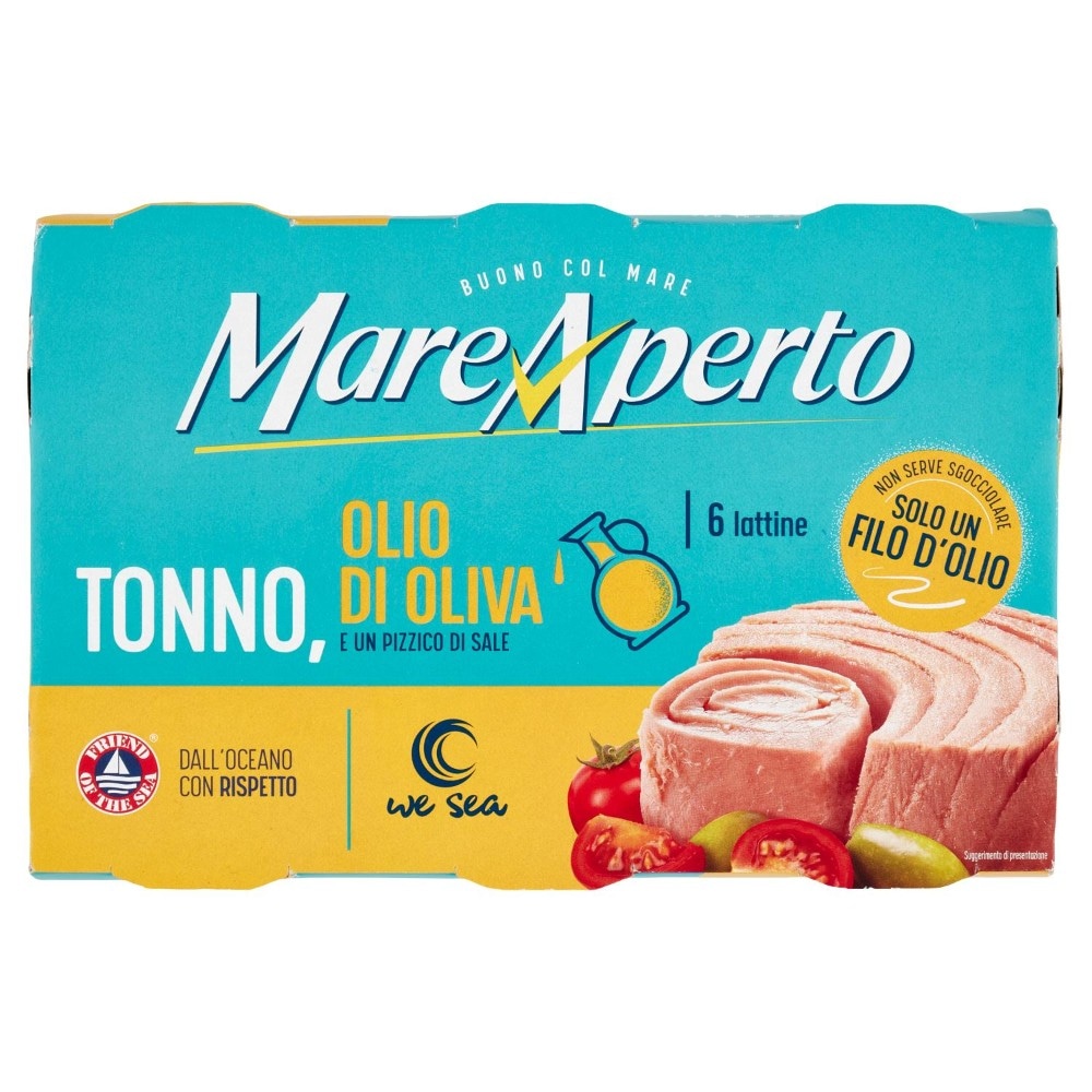 Tonno in olio di oliva Filo d'olio Mare Aperto 360 g in offerta da Carrefour