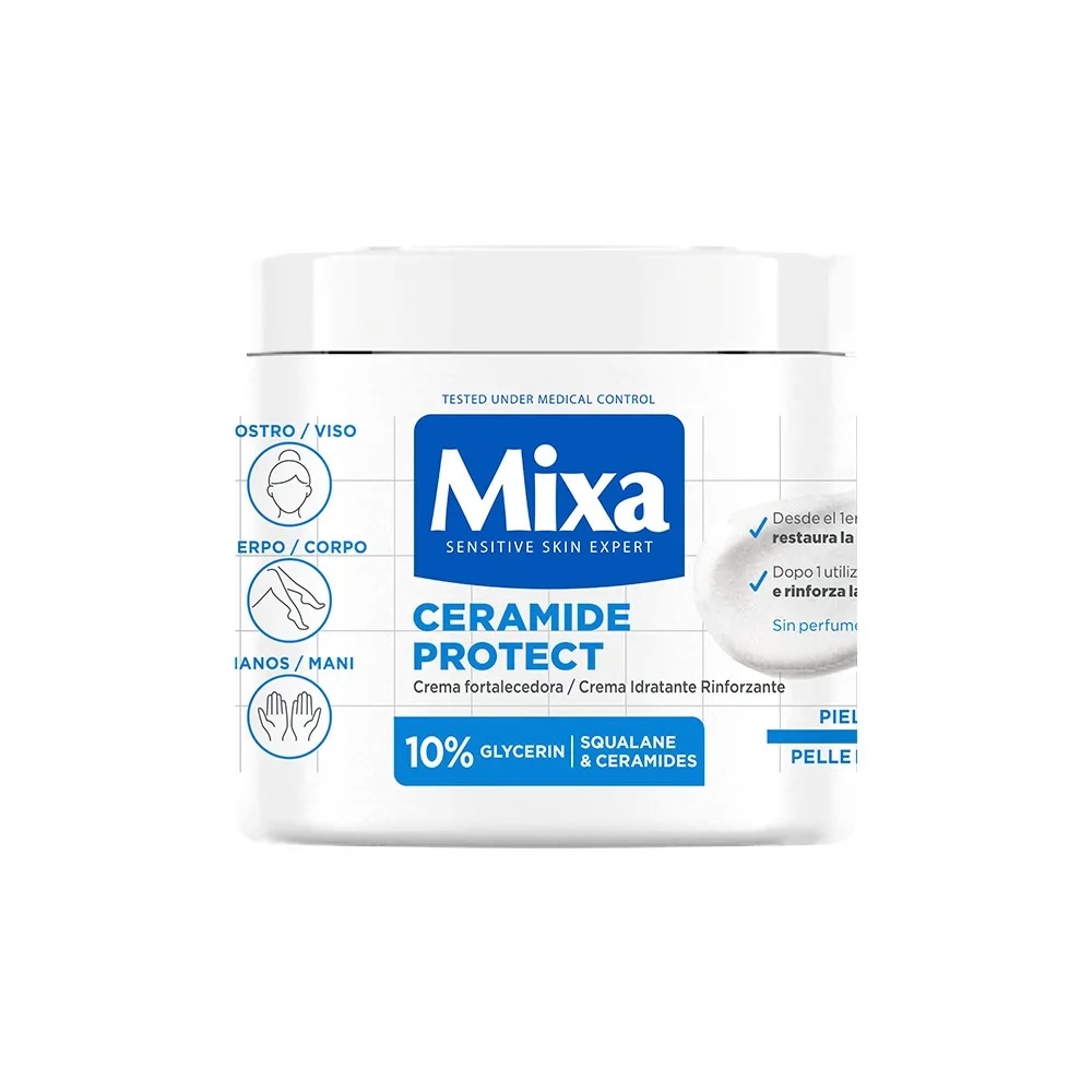 Mixa crema corpo ad azione specifica 400 ml, assort. in offerta da Dm