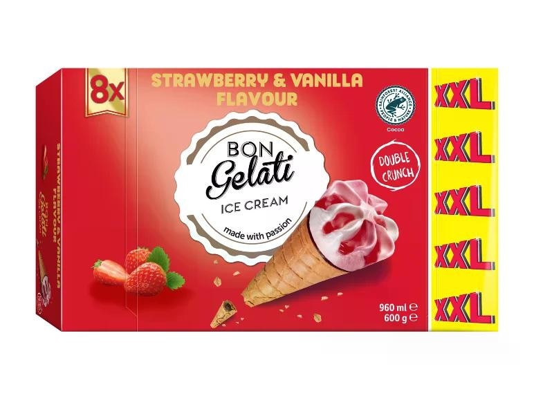 Bon Gelati Cono gelato 600 g in offerta da Lidl