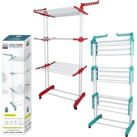 Ma Maison stendino torre 3 piani 23X64XH170CM in offerta da Maury's