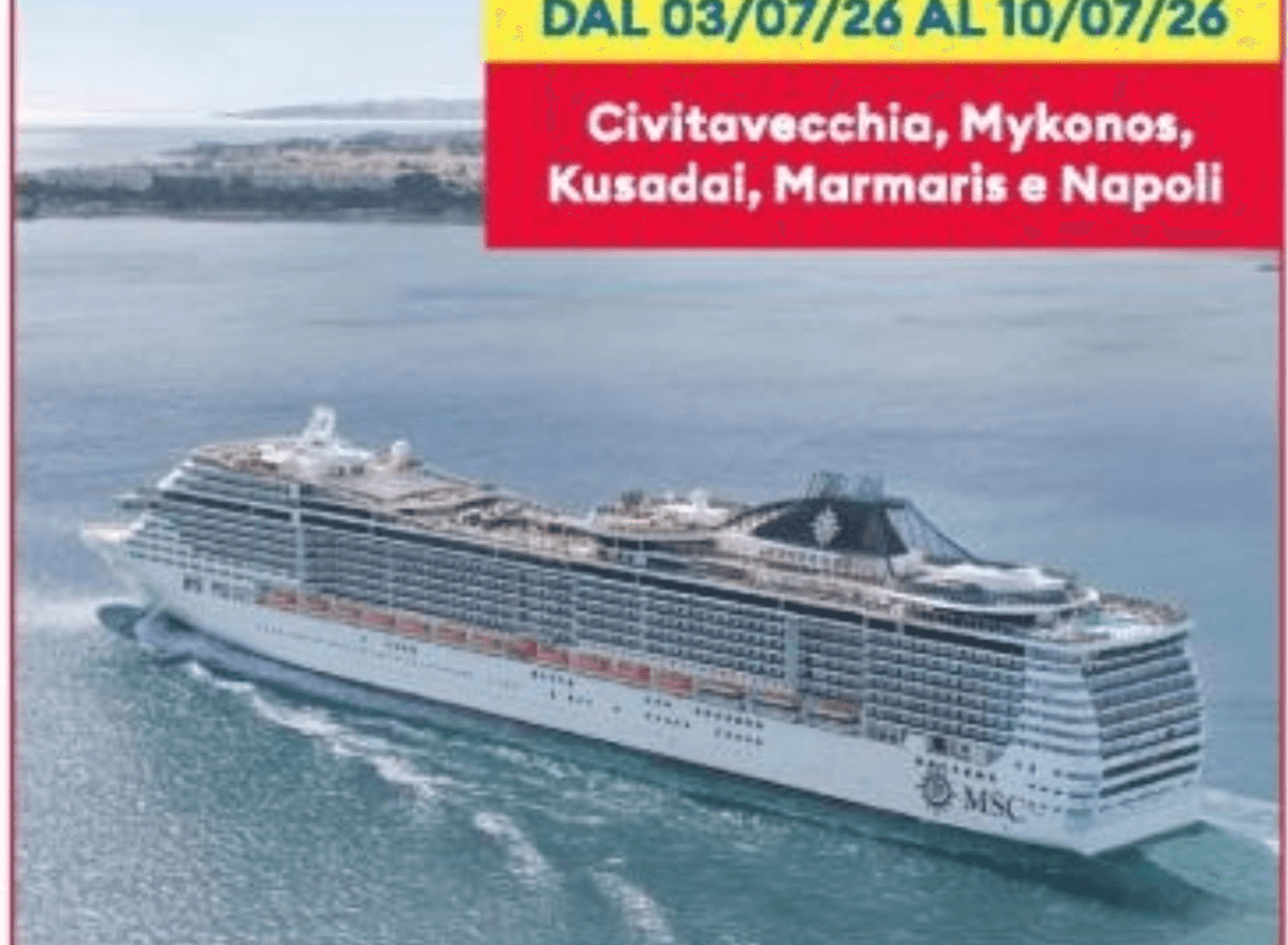 MSC Divina Crociera 8 giorni / 7 notti - Offerta nel negozio MD