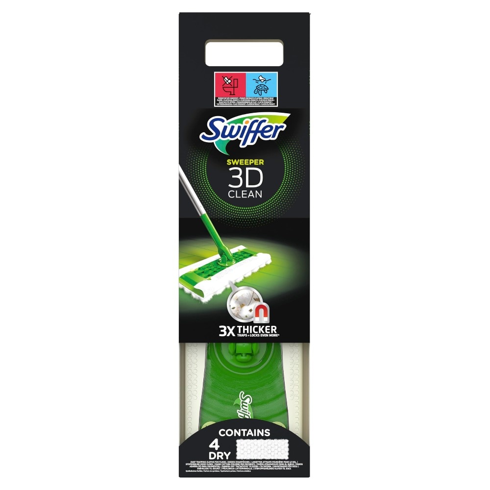 SWIFFER sweeper 3d clean / starter kit in offerta da Tigota