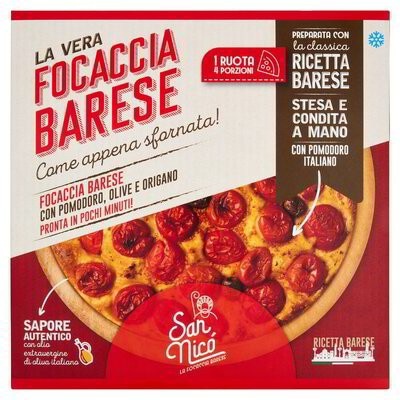La Vera Focaccia Barese San Nicò 550 g in offerta da Il Gigante