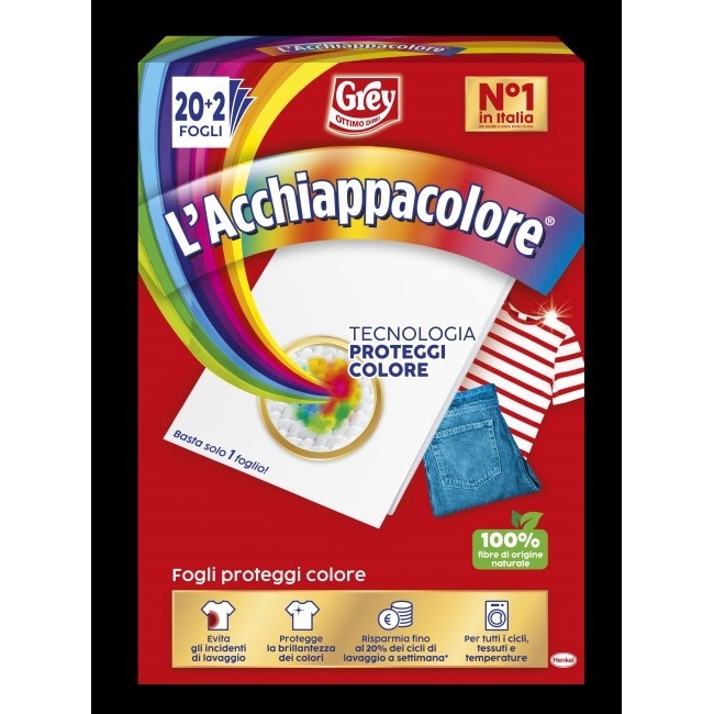 L'Acchiappacolore Grey 20+2 fogli - Offerta nel negozio Esselunga