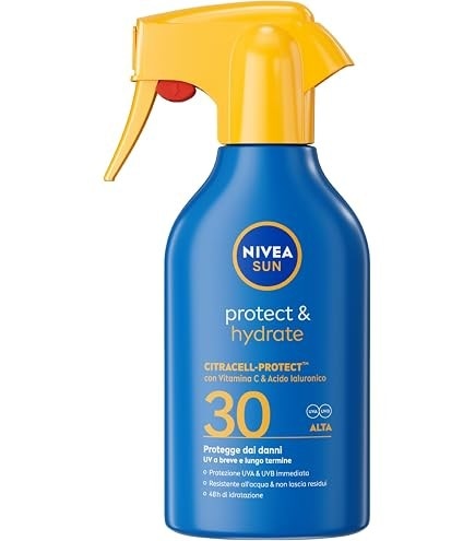 Nivea spray Protect&Hydrate SPF 30 250 ml flacone in offerta da Lidl