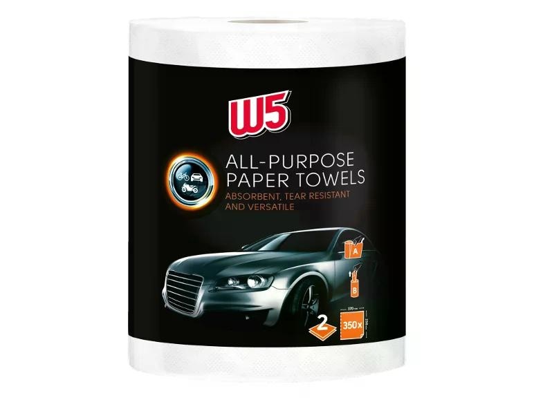 Carta assorbente multiuso 350 strappi W5 in offerta da Lidl