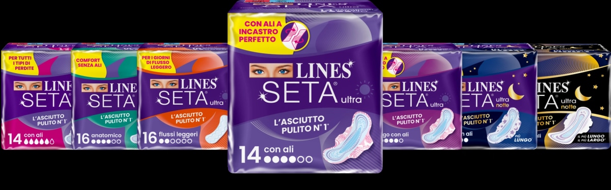 Lines assorbenti pacco singolo in offerta da Iper La grande i