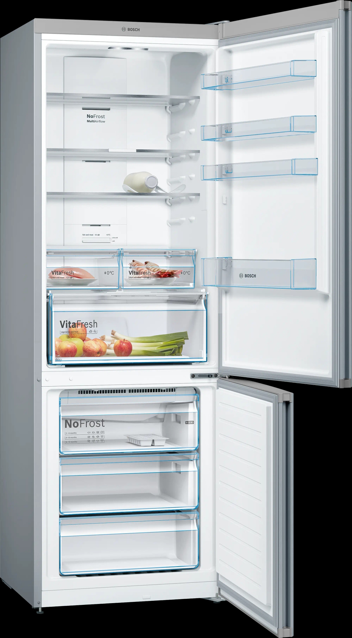 Bosch Frigorifero combinato KGN49XLEA 330 lt FRIGO 108 lt FREEZER in offerta da Euronics