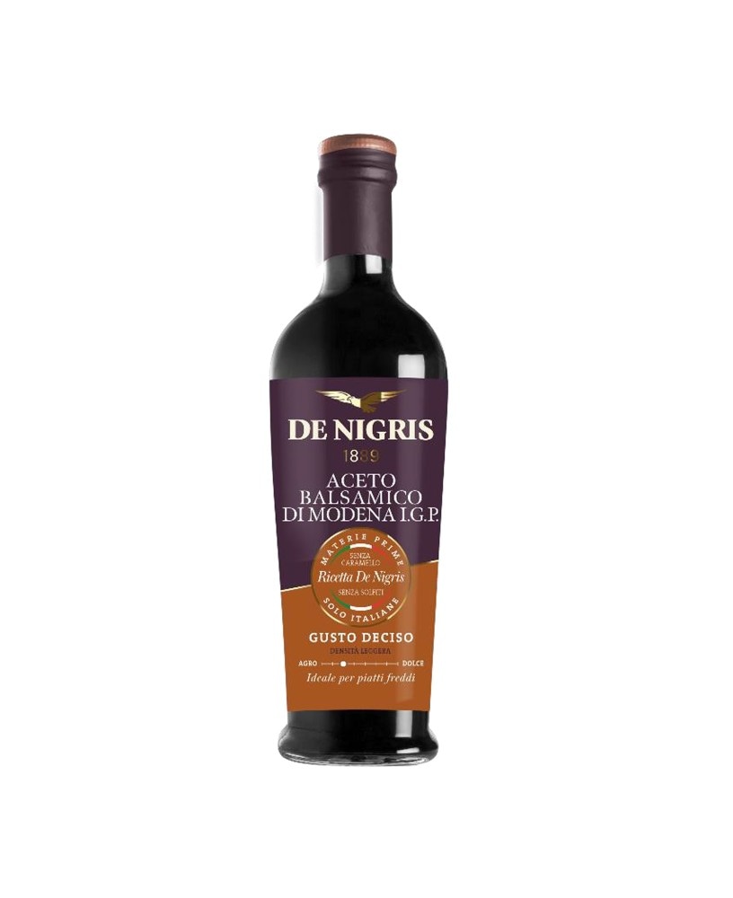 Aceto Balsamico di Modena I.G.P. Gusto Deciso De Nigris 500 ml in offerta da Bennet