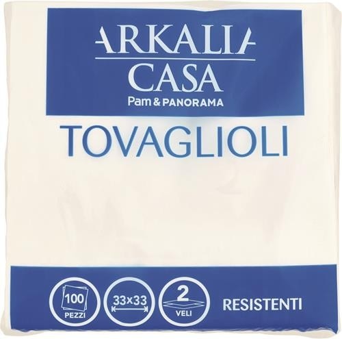 Tovaglioli 100 pezzi Arkalia Casa in offerta da Panorama