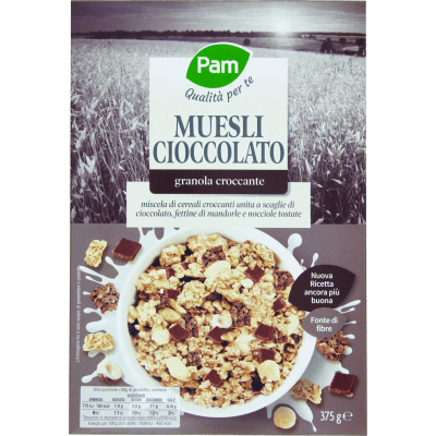 Muesli g 375 Pam in offerta da Panorama