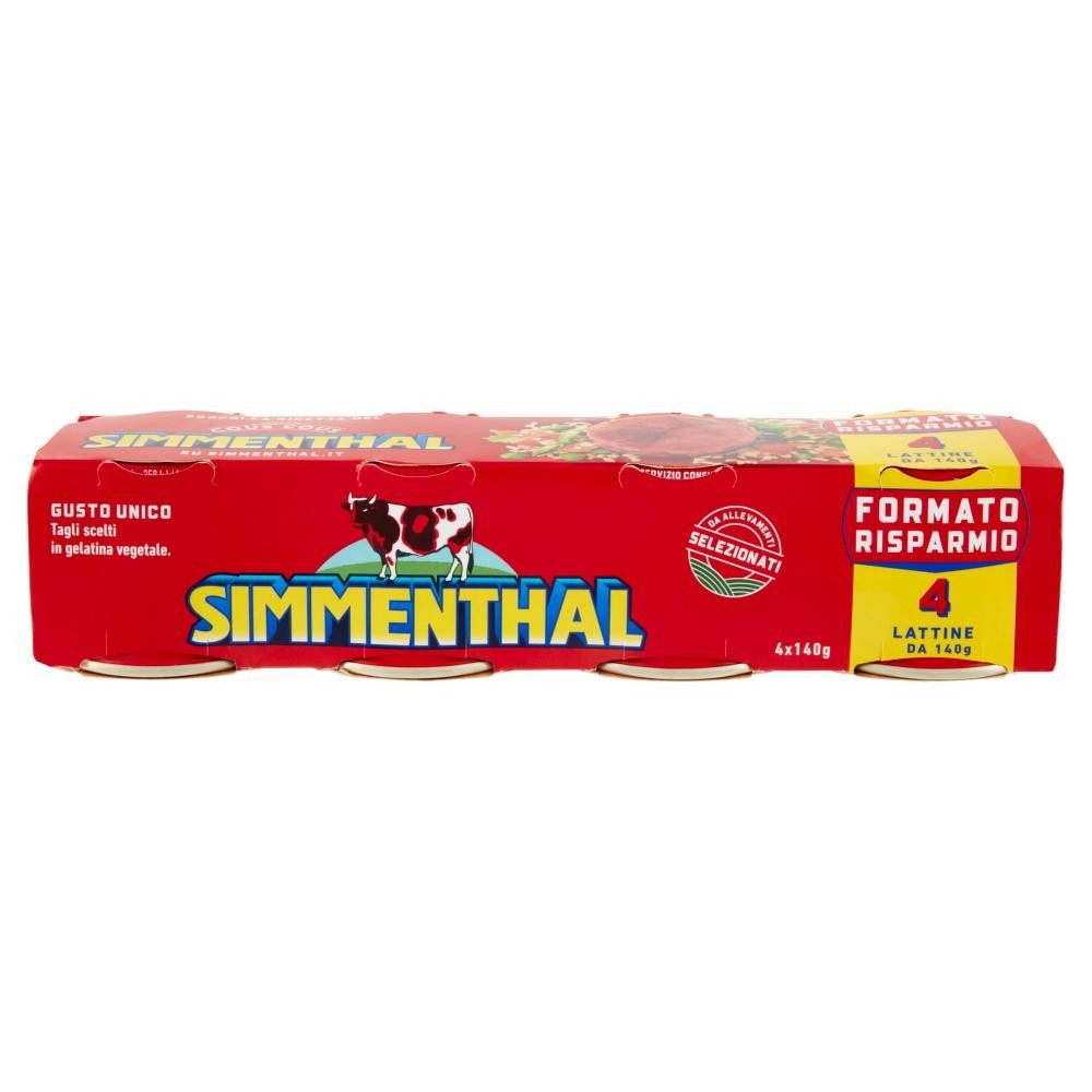 Carne in scatola 140 g x4 in offerta da Iper La grande i
