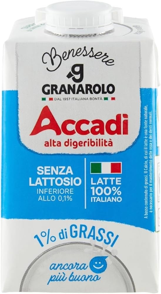 Accadi latte UHT parzialmente scremato o senza lattosio 1 l in offerta da Carrefour