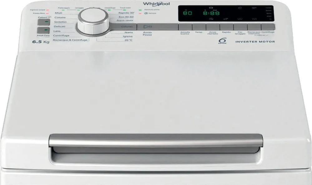 Lavatrice Carica dall'alto TDLR65261BSIT WHIRLPOOL in offerta da Unieuro