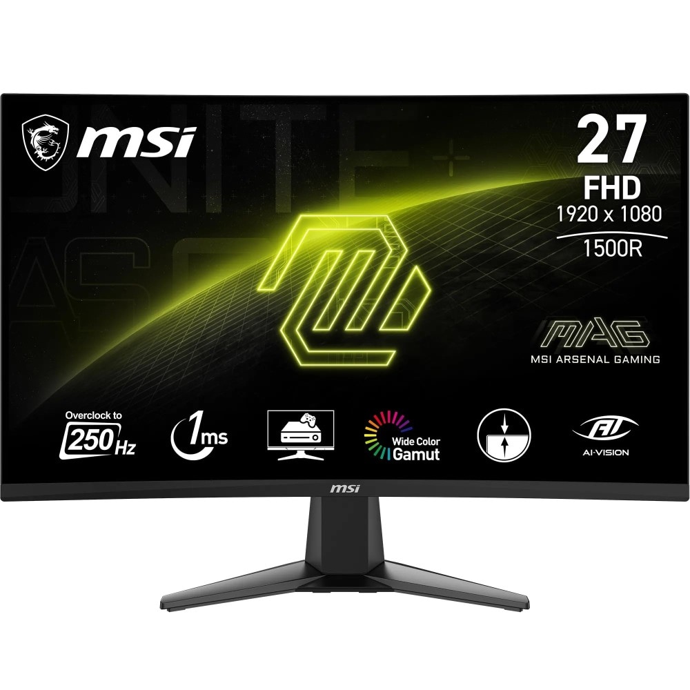 MSI Monitor Gaming MAG 27C6X 27" in offerta da Unieuro