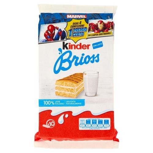 Kinder Brioss 10x27 g in offerta da Esselunga