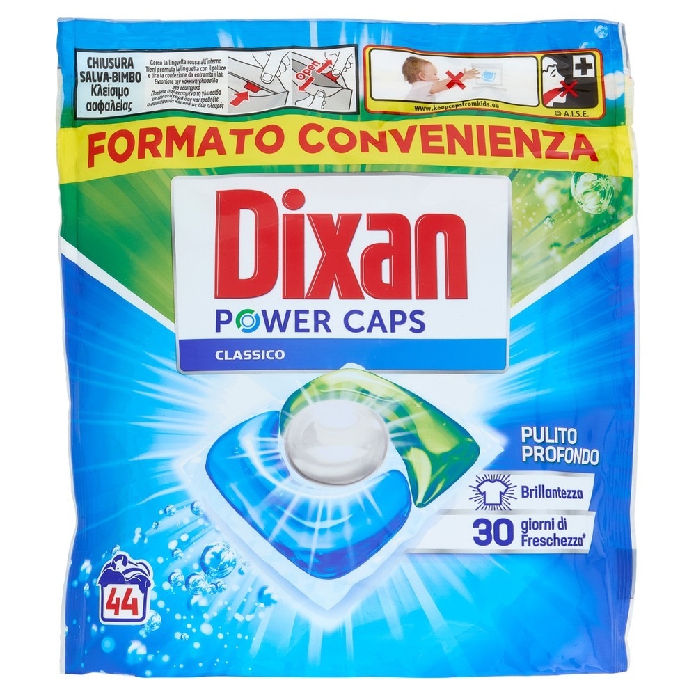 Detersivo Dixan Power Caps 44 caps in offerta da Il Gigante