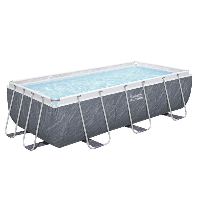 Piscina tubolare rettangolare Power L382xP181xH100 cm L382xP181xH100 cm Bestway - Offerta nel negozio Leroy Merlin