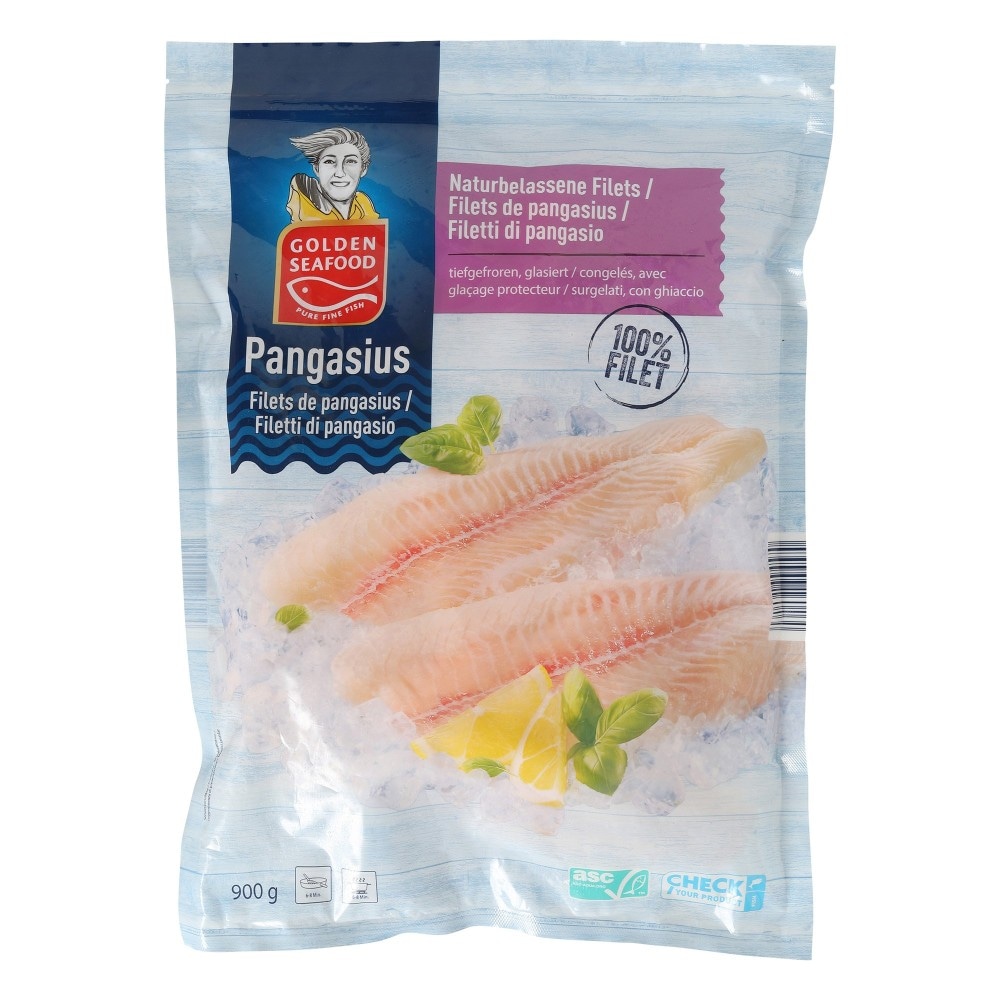 Filetti di pangasio 900 g Golden Seafood - Offerta nel negozio ALDI