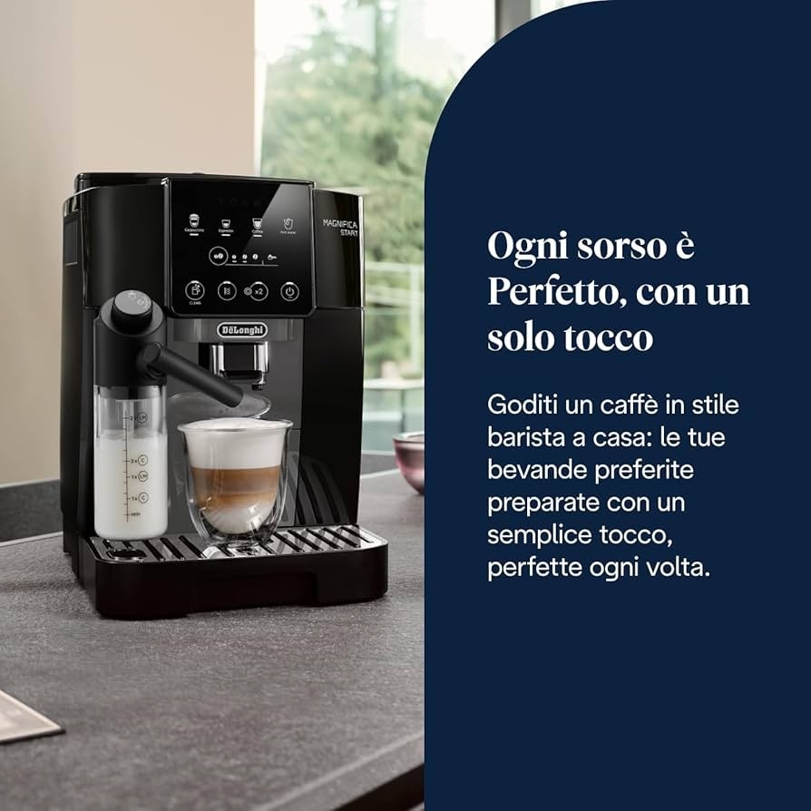 Macchina caffè superautomatica Magnifica Start ECAM22.60B - Offerta nel negozio Unieuro