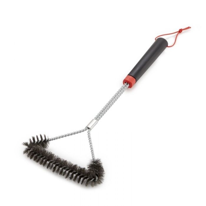 Spazzola con setole in acciaio grande a T 46 cm 46 cm Weber in offerta da Comet