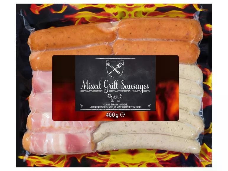 Piatto misto di salsicce 400 g GRILLMEISTER in offerta da Lidl