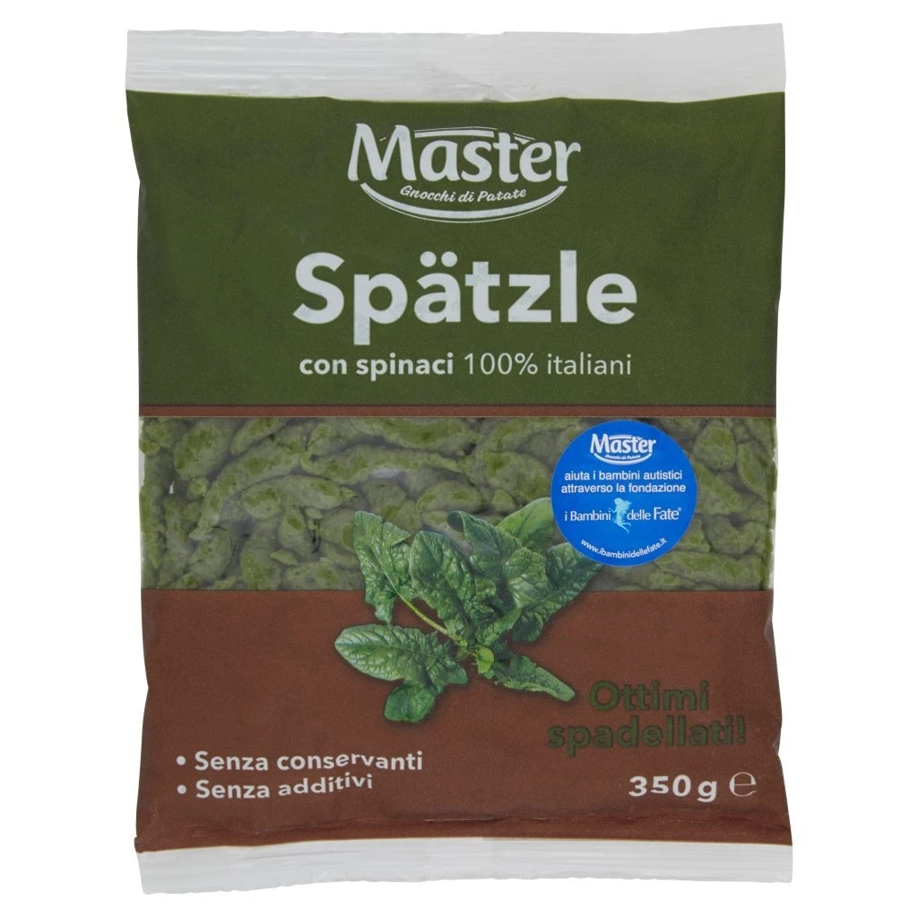 Spätzle con spinaci Master 350 g in offerta da DeSpar
