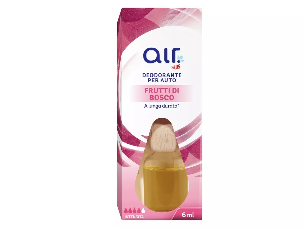 Deodorante per auto 6 ml confezione W5 in offerta da Lidl