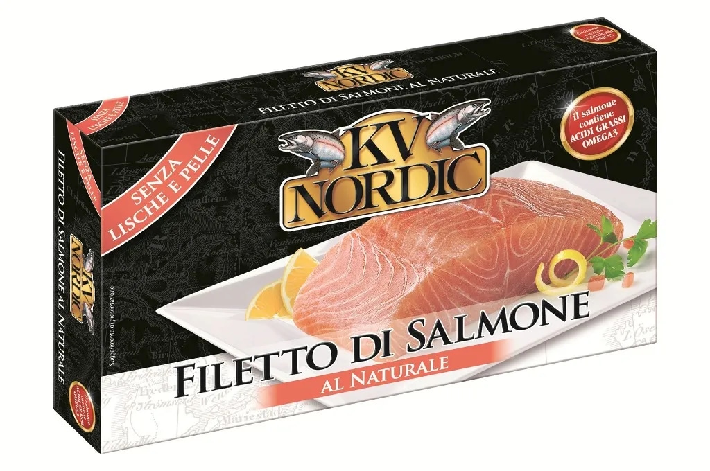 Filetti Salmone o Tonno KV Nordic 250 g in offerta da Il Gigante