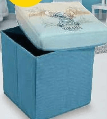 Pouf contenitore Lilo e Stitch 30X30X30 cm in offerta da Penny