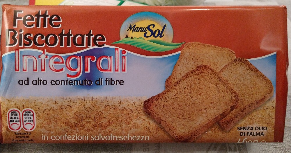 Fette Biscottate Manusol g 460 - Offerta nel negozio MD