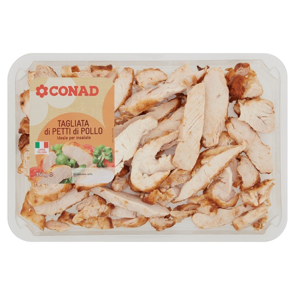 Tagliata di pollo cotta 350 g in offerta da Eurospin