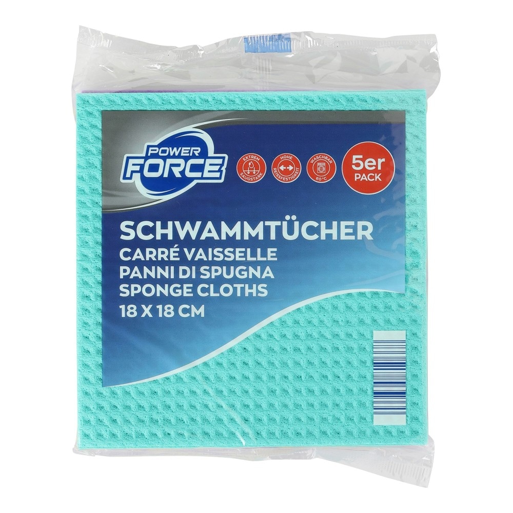 Power Force pannospugna 5 pezzi in offerta da ALDI