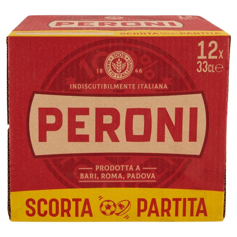 Birra lager Peroni 12 x 33 cl in offerta da Iper La grande i