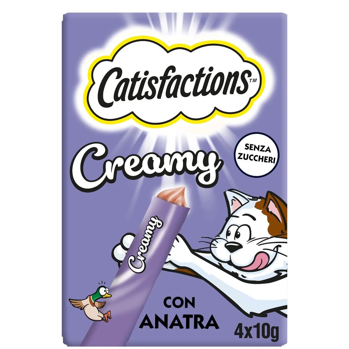 Catisfaction Creamy 4 x 10 g in offerta da Penny