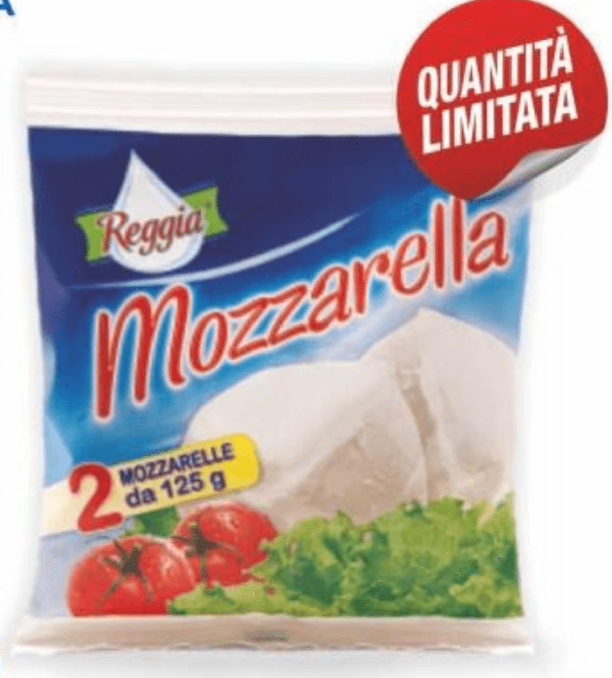 Mozzarella Reggia g 125x2 - Offerta nel negozio MD