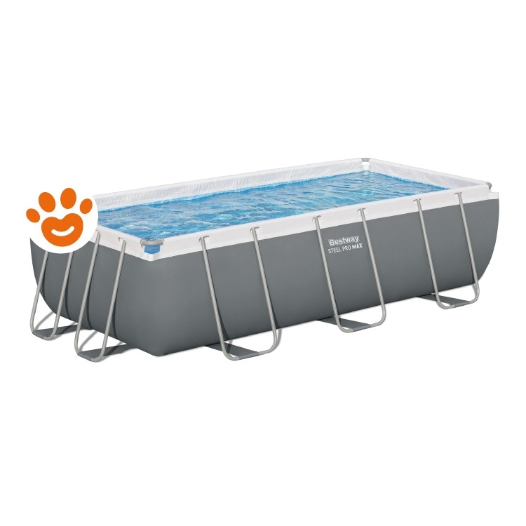 Piscina Power Frame con Pompa Filtrante 6,478 Lt Bestway in offerta da Happy Casa