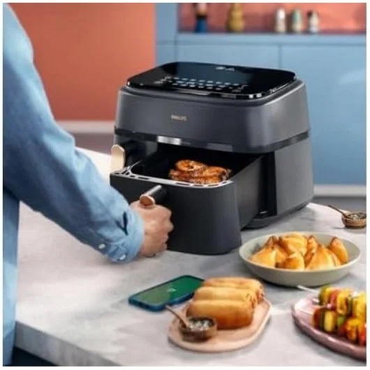 Philips airfryer Serie 3000 con doppio cestello 9,0 L in offerta da Euronics