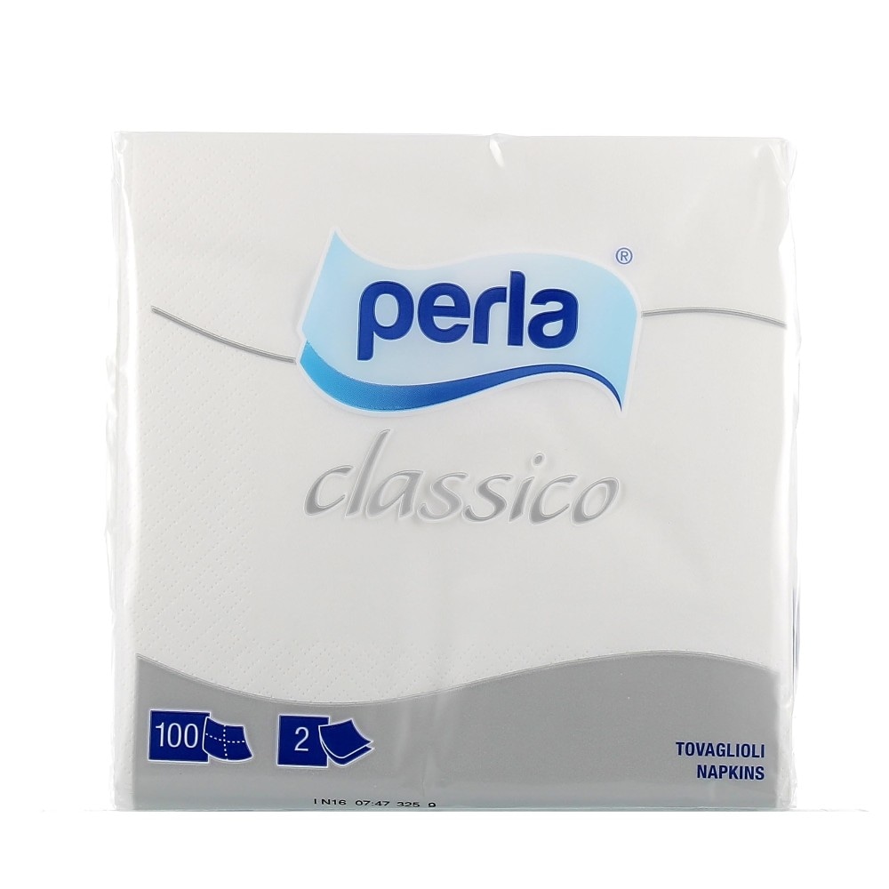 Perla tovaglioli classico 2 veli, 100 pezzi in offerta da Esselunga