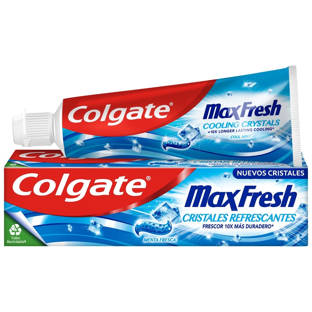 Dentifricio Colgate MaxFresh 3 pezzi da 75ml cad. 225 ml in offerta da Carrefour