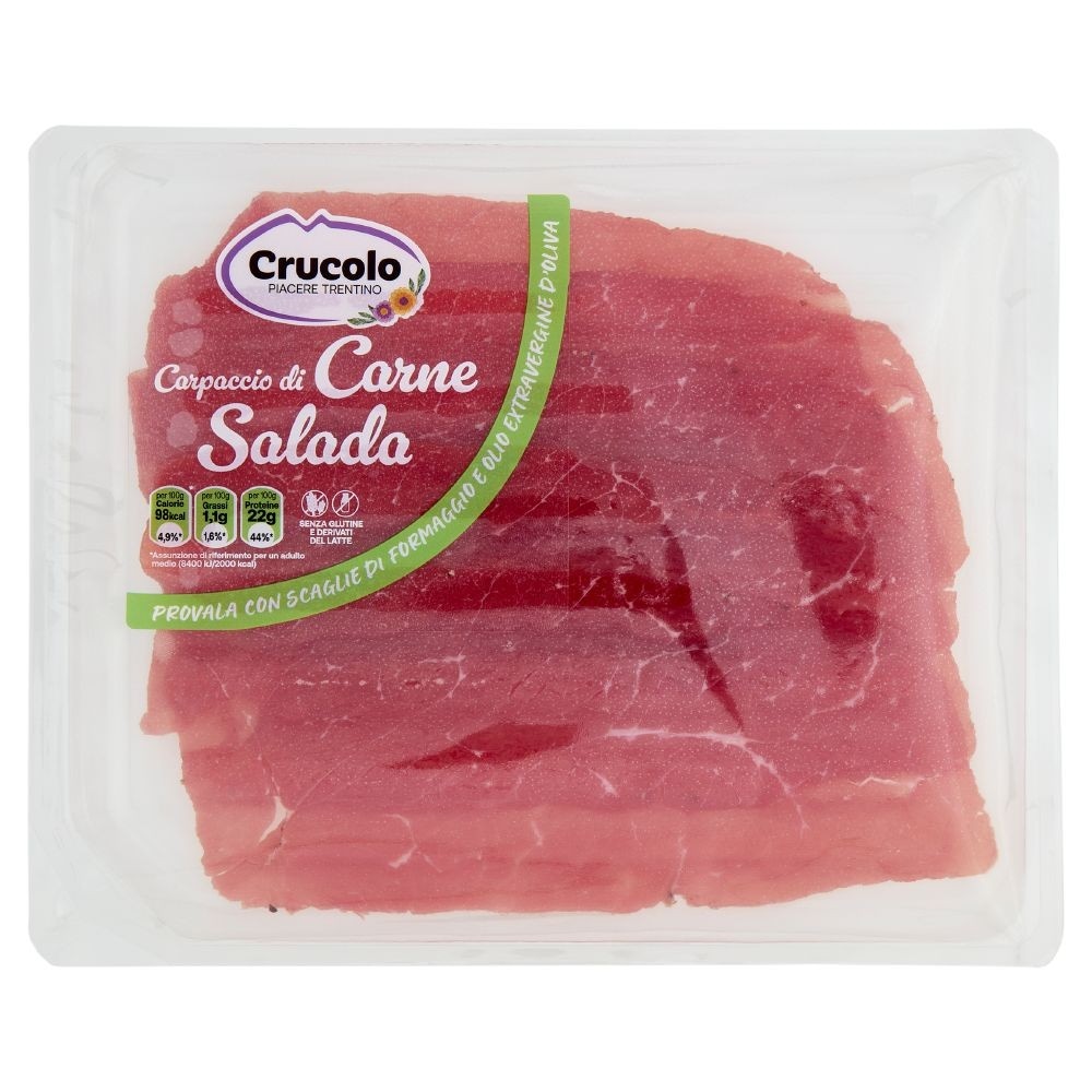 Carpaccio di carne salada Crucolo 100 g in offerta da Esselunga