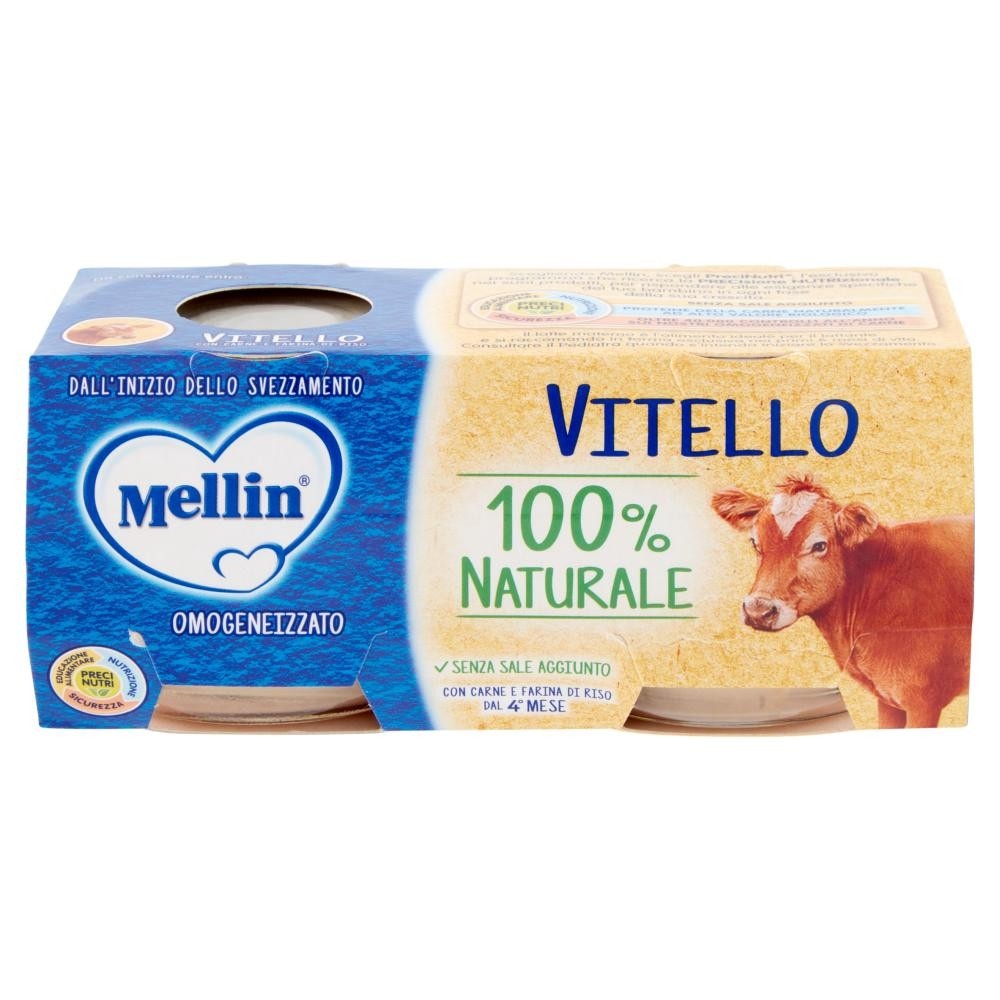 Mellin omogeneizzato di carne 2 x 80 g - Offerta nel negozio Dm
