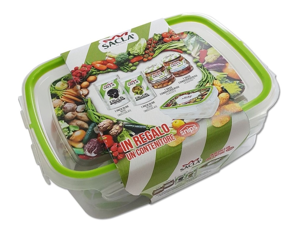 Condiverderiso + contenitore Snips in offerta da Iper La grande i